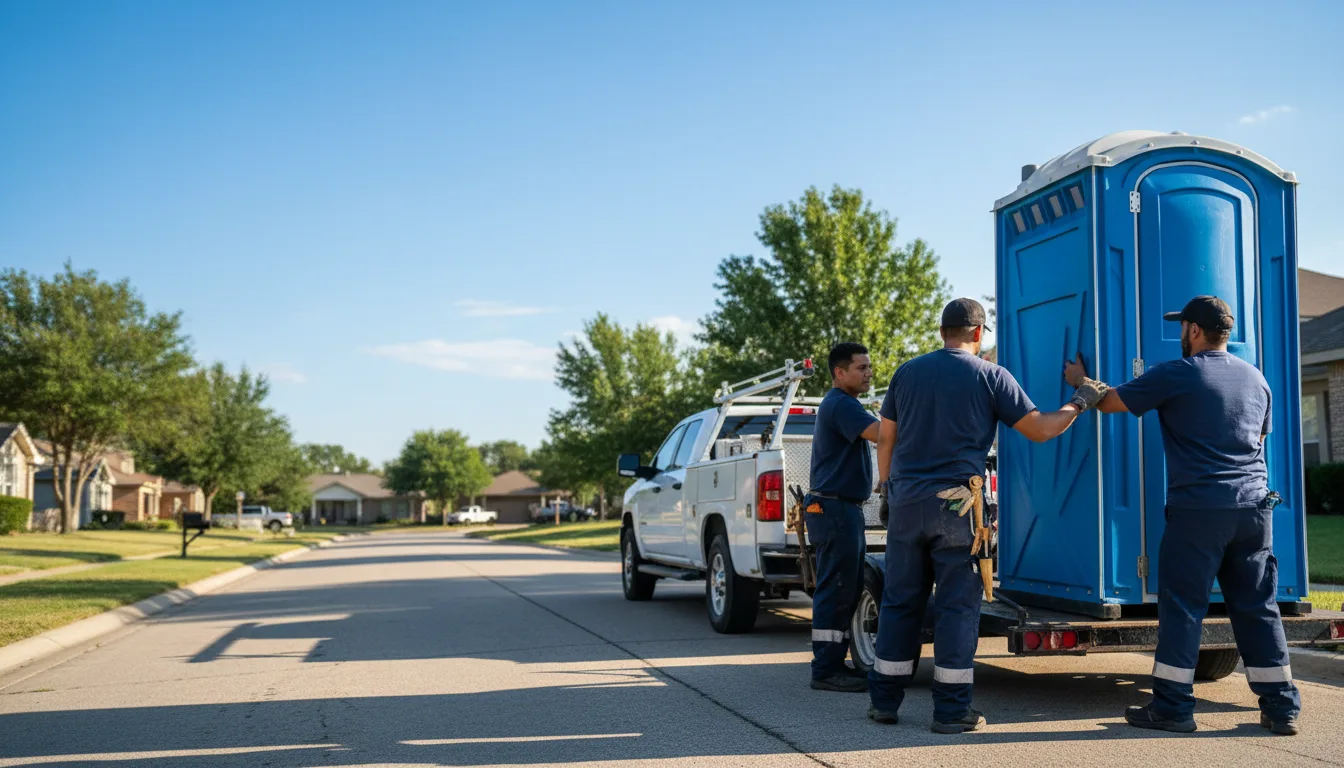 Portable Toilet Rental in Oakwood, OK near me